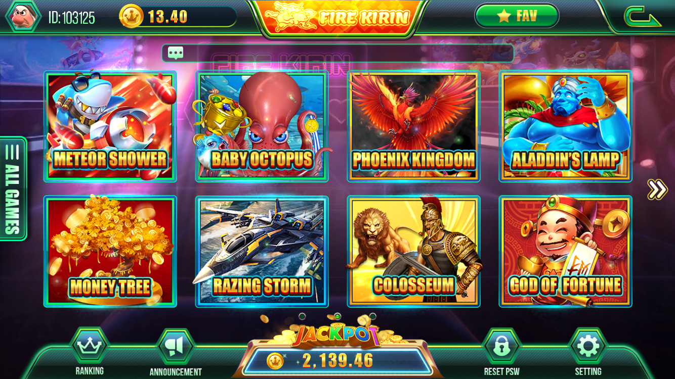 Fire Kirin Online Fish Game APP